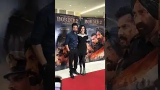 Aap Humaari Jaan Ban Gaye !! Mithoon  Palak At The Border 2 Success Party #palakmuchhal #mithoon