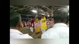 Manipuri traditional moonlight dance/folk dance competition at Lanka Thoirenkhun.