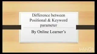 Difference between Positional and Keyword parameter - JCL #jcl #keywords #positional #parameter #new