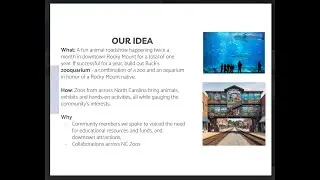Morehead-Cain Baltimore Planning Team: ZooQuarium - NC Aquarium + NC Zoo Parnership