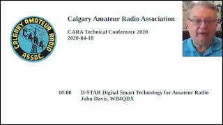 CARA Technical Conference 2020 - D-STAR Digital Smart Technology for Amateur Radio - WB4QDX