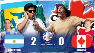 ¡COPA AMÉRICA 2024! ARGENTINA 2 - 0 CANADÁ | PALABRA DE HINCHA