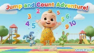Jump and Count Adventure with Zuzu &ndash; Fun Number Learning & Toddler Movement Nursery Rhyme