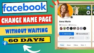 Как изменить имя страницы Facebook, не дожидаясь 60 дней (2024)