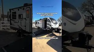 Wheelchair accessible travel trailer RV and more! Keystone Outback 240URS #rv #camper #camping
