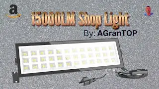 Transform Your Workspace with 15000LM LED Aluminum Shop Light!