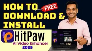 HitPaw Video Enhancer Download & Install Guide 🔥 | 2025 Latest Method Step-by-Step