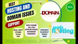 I will solve website domain and hosting issues fix critical error and problems