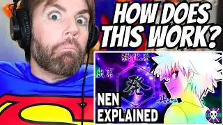 Superman Fan Reacts to Nen Explained | Hunter X Hunter