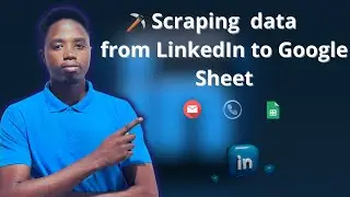 Scrapping data from LinkedIn to Google Sheet
