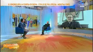 In cammino, 20 maggio 2022 - Il Sinodo della Chiesa di Siena - Colle di Val d’Elsa - Montalcino