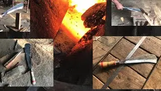 How to make a bill hook#bill hook manufacturing process#the most sharpest bill hook#youtubevideo