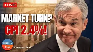 Inflation COOLS! $RIVN, $ABNB, $AMAT Soar On Earnings | Feb 13 LIVE