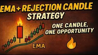 EMA + Rejection Candle Strategy | One Candle, One Opportunity 🔥