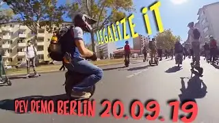 Kingsong KS16X Electric Unicycle- PEV Demo Berlin 20.09.2019