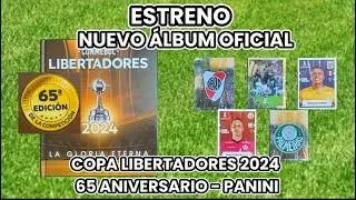 ESTRENO: ÁLBUM OFICIAL POR EL 65 ANIVERSARIO DE LA COPA LIBERTADORES - PANINI | UNBOXING + REVISIÓN