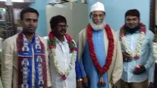 Muslim League Goshamahal Mla Candidate join in Ambedkar National Congress janab Nawab Kazim Ali khan
