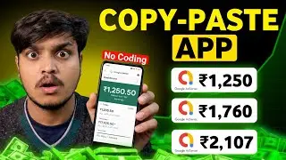 Copy Paste App Earning 2026 🔥 Best Ad Network | ₹1000/Day Without Coding