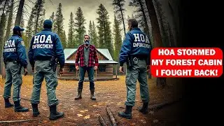 HOA Claimed My Forest Cabin Was Theirs — I Grabbed My Shotgun, and They Fled Before I Said a Wor