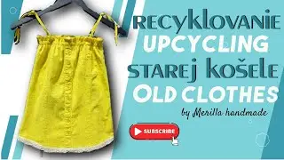 UPCYCLING OLD CLOTHES | starej ko&scaron;ele by Merilla handmade | REFASHION