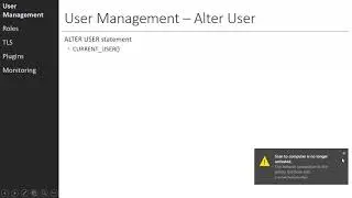 INFO 366 2 MariaDB Users Security
