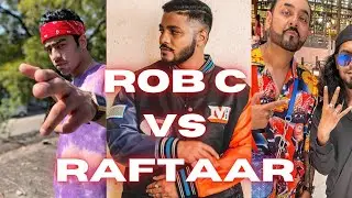 Rob c & Manj musik poking Raftaar on  Instagram Raftaar back reply