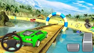 3D Water Surfur Car Floating Beach Drive - Android Gameplay #24