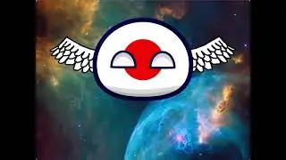 飛んでく日本【ポーランドボール】