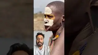 Effort to look beautiful😱 #africa #viralvideo#africantribe#africanvlogs#hadzabetribe#ethopia
