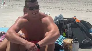 Julius Creed&rsquo;s Massive Bulge Shown Off at the Beach!