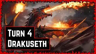 TURN 4 DRAKUSETH!! Mono Red Mid-Range | Drakuseth Brawl | MTG Arena