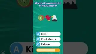 What is the national bird of New Zealand? TTTKH #QuizMagic #ViralQuiz