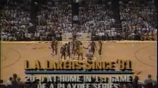 1988 NBA Finals: Pistons at Lakers, Gm 1 part 1/12