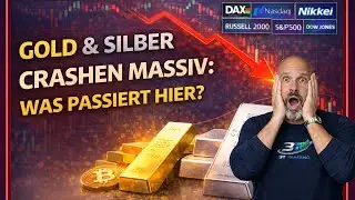 Gold & Silber crashen massiv – was passiert hier wirklich?