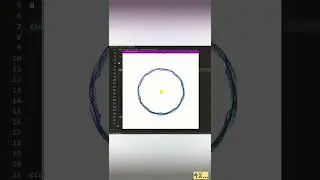 #shorts #python Sun, Earth, Moon orbit simulation using python turtle module