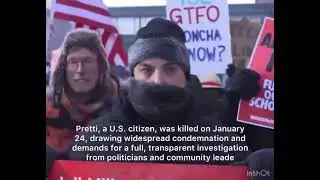 Minneapolis Protest Over ICE Shooting | #breakingnews #News #uspolitics 