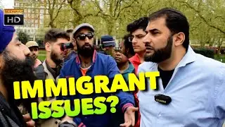 Immigrant issue? Adnan Vs Visitors | Old Is Gold | Speakers Corner | Hyde Park