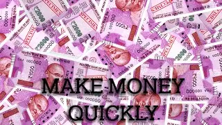 How to make money quickly step by step process in Photoshop