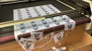 Using Two Laser Guns to Cut Mini Flags, or ANYTHING!