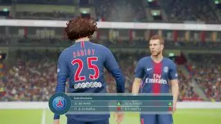 PES 2019 PS4 Pro Gameplay PSG v FC Dynamo Kyiv Champions League group stage game 5
