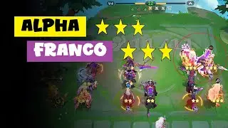 Alpha + Franco B3 Combo! Commander Miya Auto Win Magic Chess GoGo