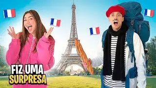 LEVEI MINHA NAMORADA PARA PARIS 😲(viagem de casal)