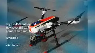 align m480l automated flight (arducopter mission planner) / Berner Oberland, Switzerland