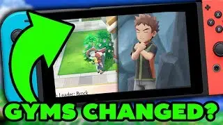 Pokemon Switch NEWS!? - GYMS TYPE BASED IN Pok&eacute;mon Let's GO Pikachu & Let's GO Eevee!