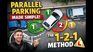 Parallel Parking Made Simple &ndash; The 1-2-1 Method Explained
