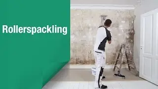 S&aring; h&auml;r spacklar du l&auml;tt tak och v&auml;ggar med rollerspackling