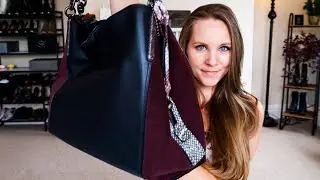 Coach Dalton 31 со змеиной кожей и замшей | ОБЗОР СУМКИ | Modshots | Coach 76070