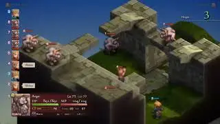 Solo Ramza Oracle Part 38- Limberry Castle Gate - Final Fantasy Tactics Ivalice Chronicles