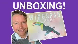 Wingspan Nesting Box + Espansione Asia - Unboxing