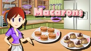 Sara's Cooking Class: Macarons (Chocolate Macarons And Coconut Macarons) Part 2 